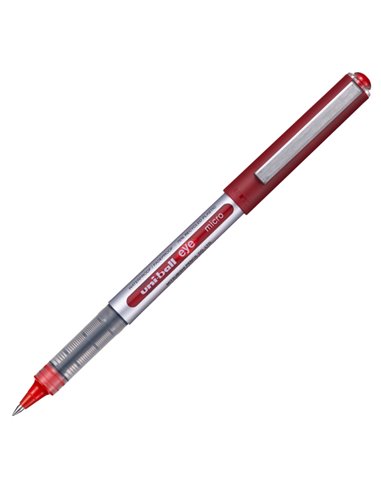 Roller UNI-BALL EYE UB150 0,5mm rosso UNI MITSUBISHI M UB150E R UNI MITSUBISHI CON CAPPUCCIO