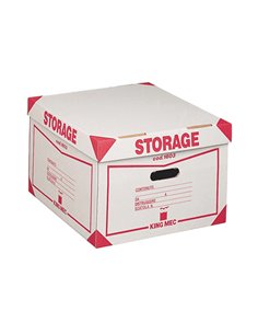 Contenitore STORAGE con coperchio (1603) 385x264x397mm REXEL 00160300 DOX SCATOLE ARCHIVIO IN CARTONE