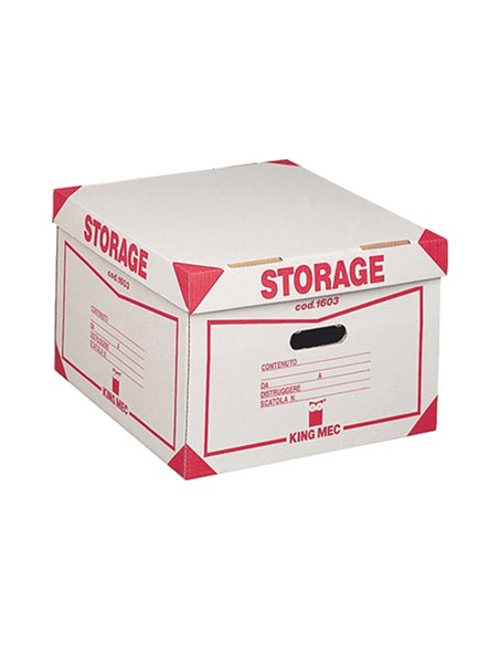 Contenitore STORAGE con coperchio (1603) 385x264x397mm REXEL 00160300 DOX SCATOLE ARCHIVIO IN CARTONE