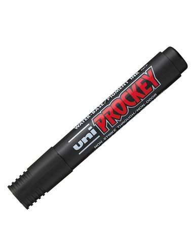 Marcatore UNI PROCKEY M122 p.tonda nero UNI MITSUBISHI M 122 N UNI MITSUBISHI A BASE D'ACQUA