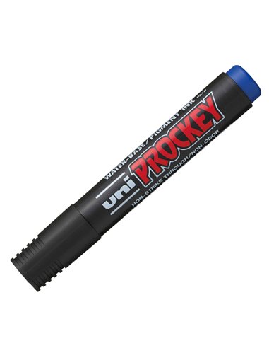 Marcatore UNI PROCKEY M122 p.tonda blu UNI MITSUBISHI M 122 B