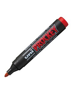 Marcatore UNI PROCKEY M122 p.tonda rosso UNI MITSUBISHI M 122 R