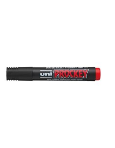 Marcatore UNI PROCKEY M126 p.scalpello rosso UNI MITSUBISHI M 126 R UNI MITSUBISHI A BASE D'ACQUA 2