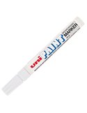 Marcatore UNI PAINT PX20 punta conica 2,8mm bianco UNI MITSUBISHI M PX20 BI