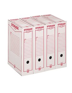 Scatola archivio STORAGE (1601) A4 85x315x223mm REXEL 00160100 DOX SCATOLE ARCHIVIO IN CARTONE 2