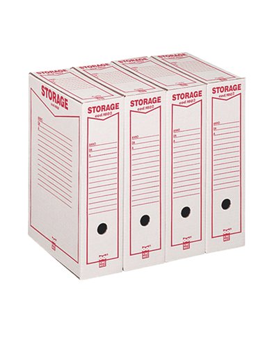 Scatola archivio STORAGE (1601) A4 85x315x223mm REXEL 00160100 DOX SCATOLE ARCHIVIO IN CARTONE