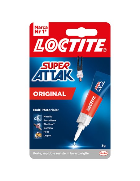 COLLA SUPER ATTAK 3gr Original 2632156 LOCTITE COLLE SPECIALI