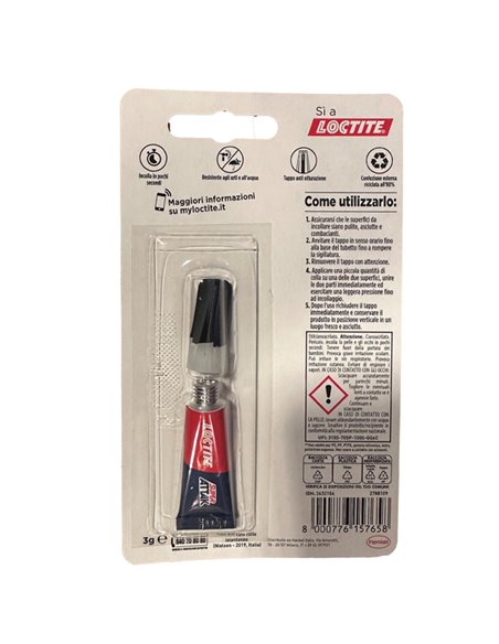 COLLA SUPER ATTAK 3gr Original 2632156 LOCTITE COLLE SPECIALI