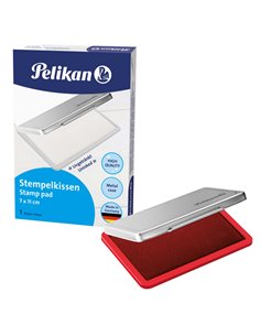 CUSCINETTO TIMBRI 7X11CM PELIKAN N.2 ROSSO 100436059 PELIKAN CUSCINETTI