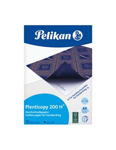 CARTA RICALCO BLU PLENTYCOPY200 10FG 21X29,7CM PELIKAN 100401561