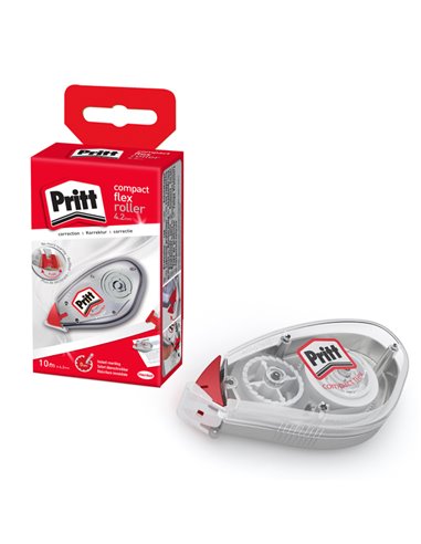 Correttore a nastro 4,2mmX10m Pritt Flex Roller Compact 2700455