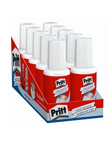 CORRETTORE A PENNELLO PRITT FLUID 1620 20ML 674147
