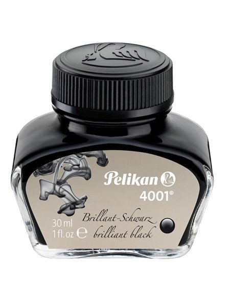 INCHIOSTRO STILOGRAFICO PELIKAN 4001 30ML NERO 100401544 PELIKAN INCHIOSTRO-CARTUCCE-CANCELLATORI