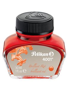 INCHIOSTRO STILOGRAFICO PELIKAN 4001 30ML ROSSO 400142565