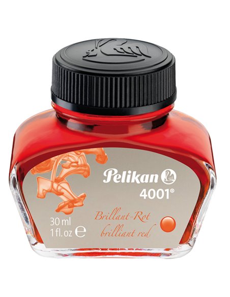 INCHIOSTRO STILOGRAFICO PELIKAN 4001 30ML ROSSO 400142565