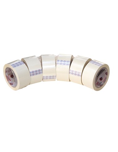 Nastro adesivo 50mm x 66m Bianco PVC 330 Eurocel 000311366