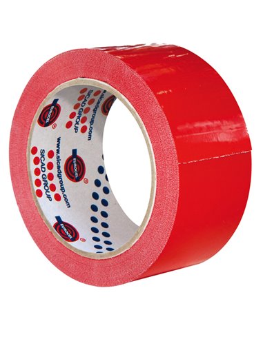 Nastro adesivo 50mm x 66m Rosso PVC 350 Eurocell 000401366 EUROCEL NASTRO PER IMBALLO-TENDINASTRO