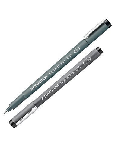 Pennarello Pigment Liner 308 nero 0,05mm Staedtler 308 005-9