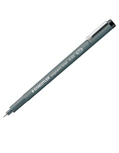Pennarello Pigment Liner 308 nero 0,05mm Staedtler 308 005-9 2