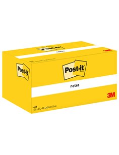 BLOCCO 100fg Post-it® Giallo Canary™ 38x51mm 653 7100296172 2