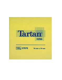 BLOCCO TARTAN™ 7676 GIALLO 76X76MM 100FG 63GR 7100296531