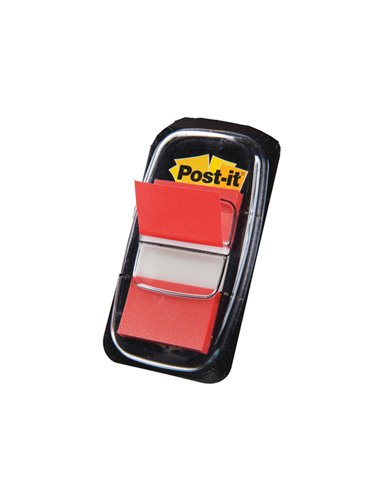 SEGNAPAGINA Post-it® 680-1 ROSSO 25.4X43.6MM 50FG INDEX 7100089833