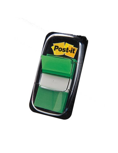 SEGNAPAGINA Post-it® 680-3 VERDE 25.4X43.6MM 50FG INDEX 7000029856