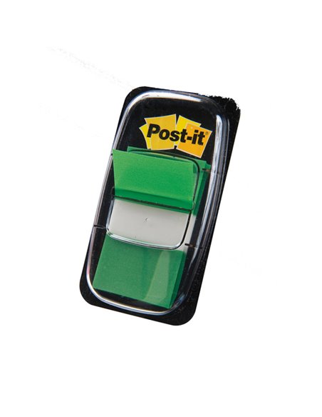 SEGNAPAGINA Post-it® 680-3 VERDE 25.4X43.6MM 50FG INDEX 7000029856