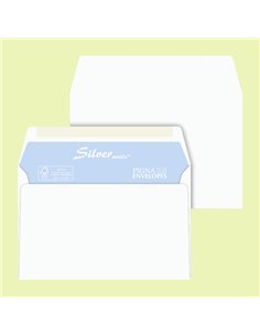 25 buste SILVER MATIC FSC® gommata bianca s/finestra 114x162mm 80gr Pigna Envelo 0592998C6 Pigna Envelopes BUSTE COMMERCIALI