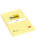 BLOCCO 100fg Post-it® Giallo Canary™ 102x152mm GIALLO A RIGHE 660 7100172753
