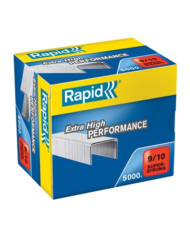 Scatola 5000 punti SUPER STRONG RAPID 9/10 alti spessori 24871200 RAPID PUNTI CUCITRICI