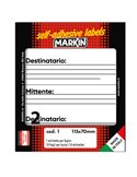 Etichetta adesiva bianca 115x70mm MITT-DEST (10fg x 2etichette) Markin X10001