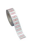Rotolo 1000 etichette 21x12mm bianche permanenti rigate x TOWA GS-GM-MOTEX 5500 X350GSPER