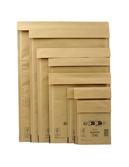 10 Buste imbottite GOLD E 22X26cm UTILE avana MAIL LITE® SEALED AIR® 103041282 SEALED AIR BUSTE IMBOTTITE