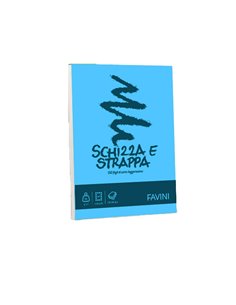 Blocco SCHIZZASTRAPPA 150fg 50gr A6 105x148mm FAVINI A200706 FAVINI BLOCCHI NOTE PM 2