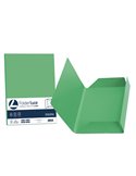 25 cartelline 3 lembi LUCE 200gr 24,5x34,5cm verde FAVINI A50D434