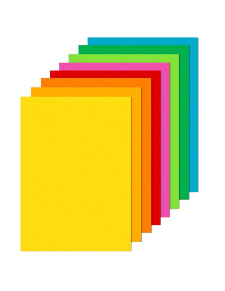 Carta RISMALUCE 90gr A3 300fg mix 8 colori FAVINI A66X313 FAVINI COLORATA