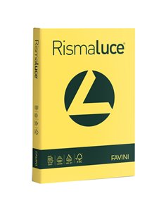 Carta RISMALUCE 140gr A4 200fg giallo sole 53 FAVINI A65B204
