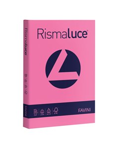 Carta RISMALUCE 140gr A4 200fg ciclamino 58 FAVINI A65F204 FAVINI COLORATA