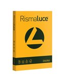 Carta RISMALUCE 200gr A4 125fg giallo oro 52 FAVINI A67H104