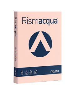 Carta RISMACQUA 200gr A4 125fg salmone 05 FAVINI A675104