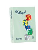 Carta LECIRQUE A4 80gr 500fg pistacchio pastello 102 FAVINI A716504
