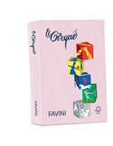 Carta LECIRQUE A4 80gr 500fg rosa pastello 108 FAVINI A71S504