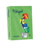 Carta LECIRQUE A4 80gr 500fg verde prato 203 FAVINI A71M504