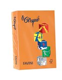 Carta LECIRQUE A4 80gr 500fg arancio 205 FAVINI A71E504