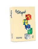 Carta LECIRQUE A4 160gr 250fg giallo pastello 100 FAVINI A742304