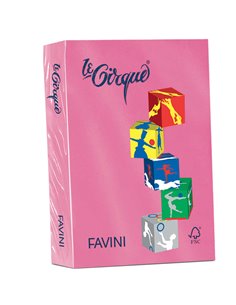 Carta LECIRQUE A4 160gr 250fg ciclamino 206 FAVINI A74F304 FAVINI COLORATA