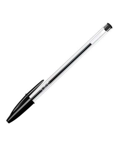 Scatola 50 penna sfera CRISTAL® medio 1,0mm nero BIC® 8373639
