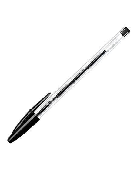 Scatola 50 penna sfera CRISTAL® medio 1,0mm nero BIC® 8373639