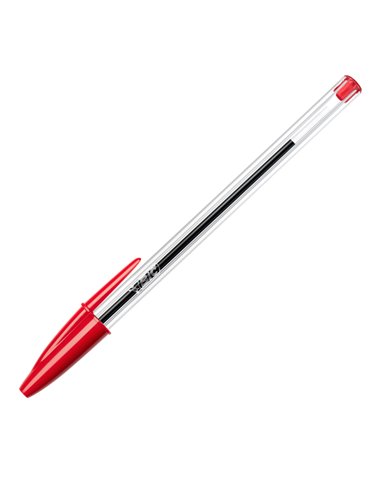 Scatola 50 penna sfera CRISTAL® medio 1,0mm rosso BIC® 8373619